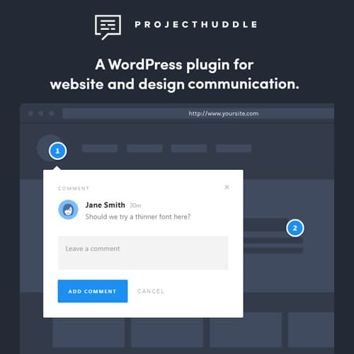 ProjectHuddle - A WordPress plugin for website and design communication ProjectHuddle - A WordPress plugin for website and design communication