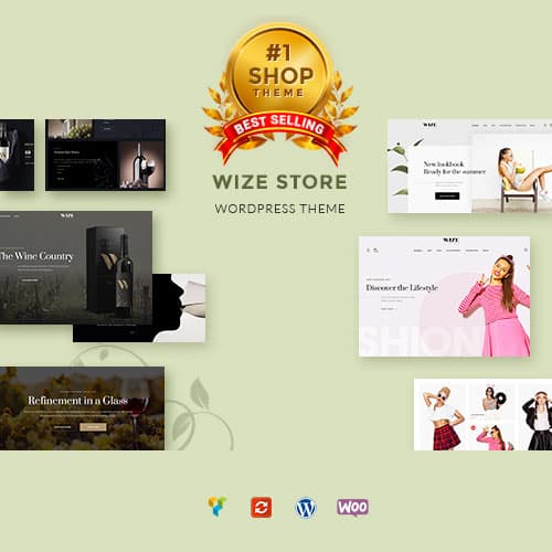 WooCommerce Multipurpose Responsive WordPress Theme - WizeStore WooCommerce Multipurpose Responsive WordPress Theme - WizeStore