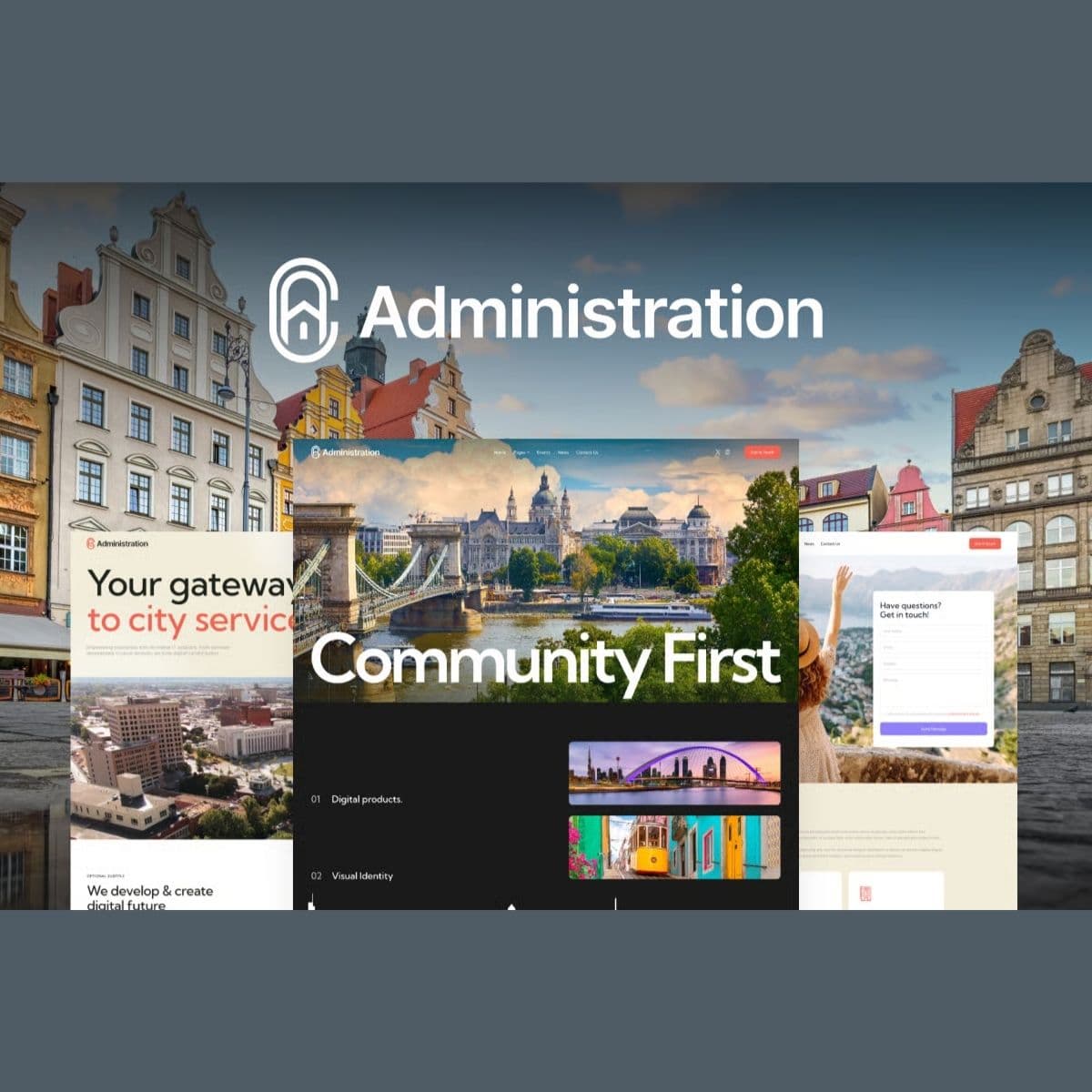 Administration - WordPress Plugin/Theme Screenshot of Administration interface