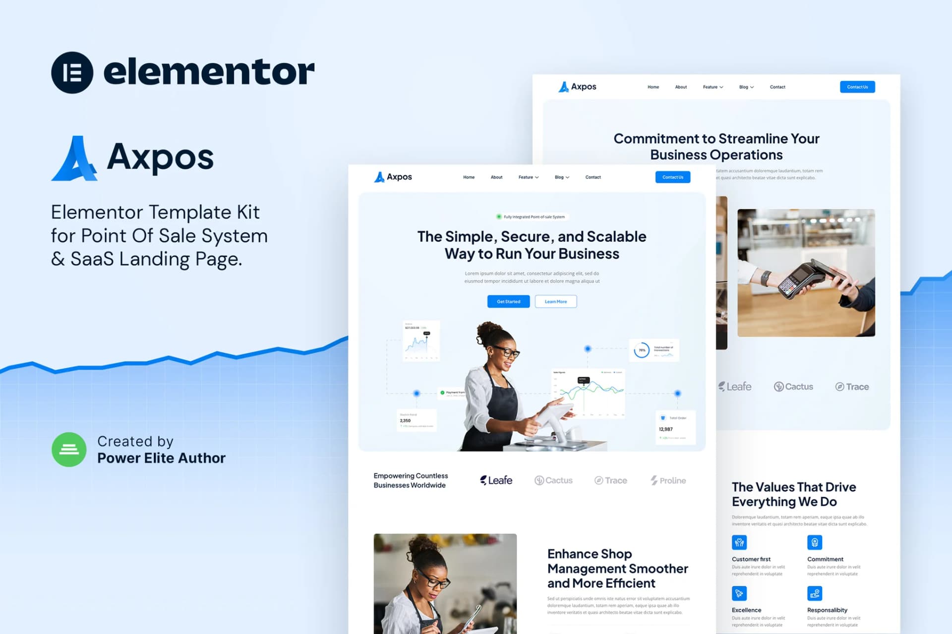 Axpos – WordPress Plugin/Theme Screenshot of Axpos interface