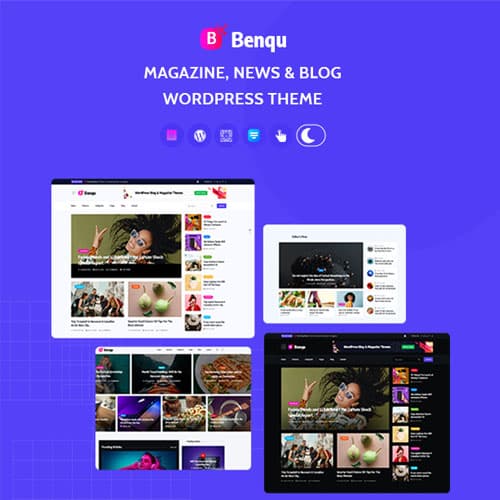 Benqu - News Magazine WordPress Theme