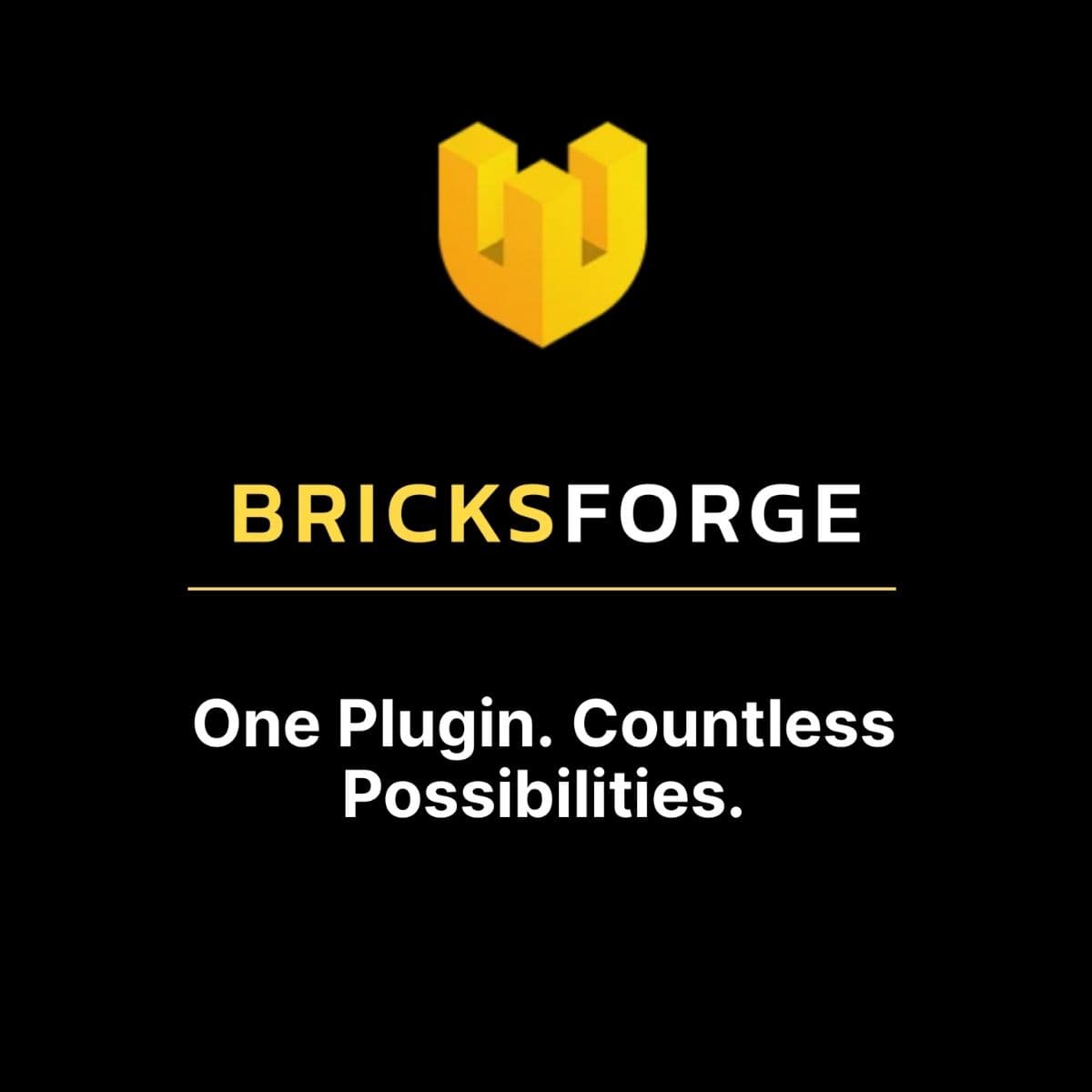 Bricksforge - WordPress Plugin/Theme Screenshot of Bricksforge interface