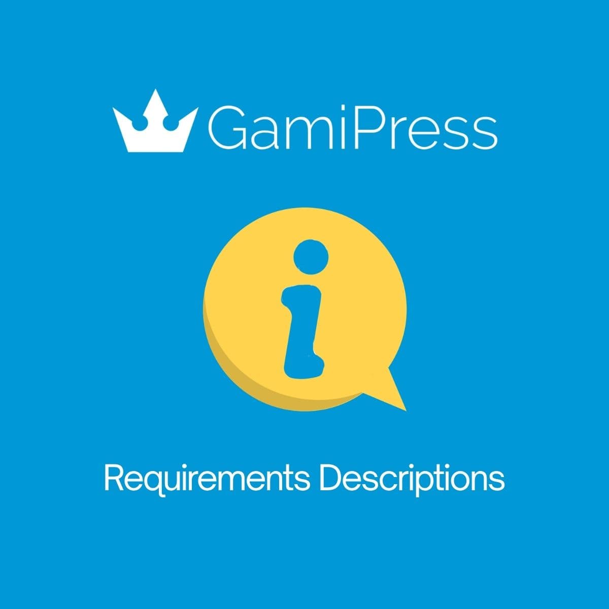 Screenshot of GamiPress Requirements Descriptions interface