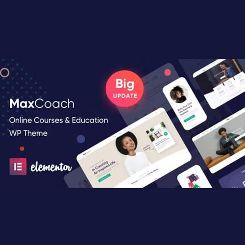 MaxCoach - Online Courses, Personal Coaching & Education WP Theme