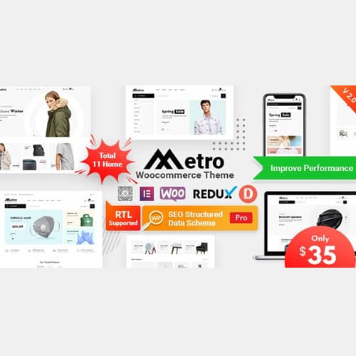 Metro - Minimal WooCommerce WordPress Theme Metro - Minimal WooCommerce WordPress Theme