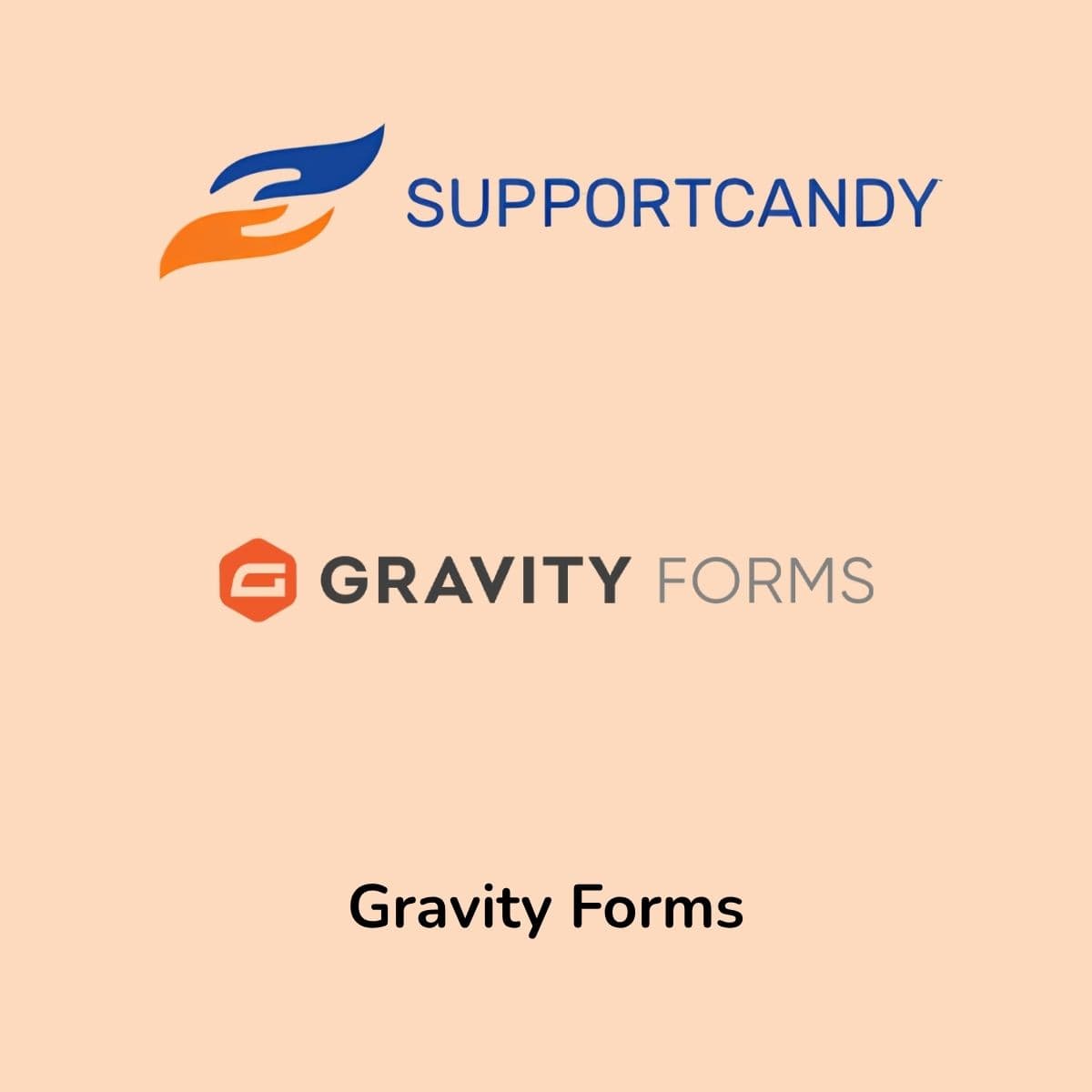 Screenshot of SupportCandy Gravity Forms interface
