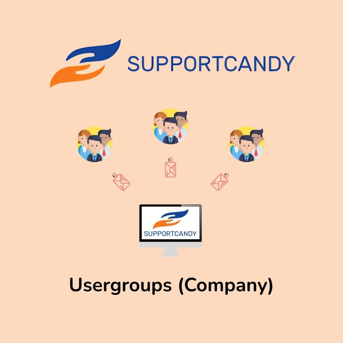 Screenshot of SupportCandy Usergroups interface