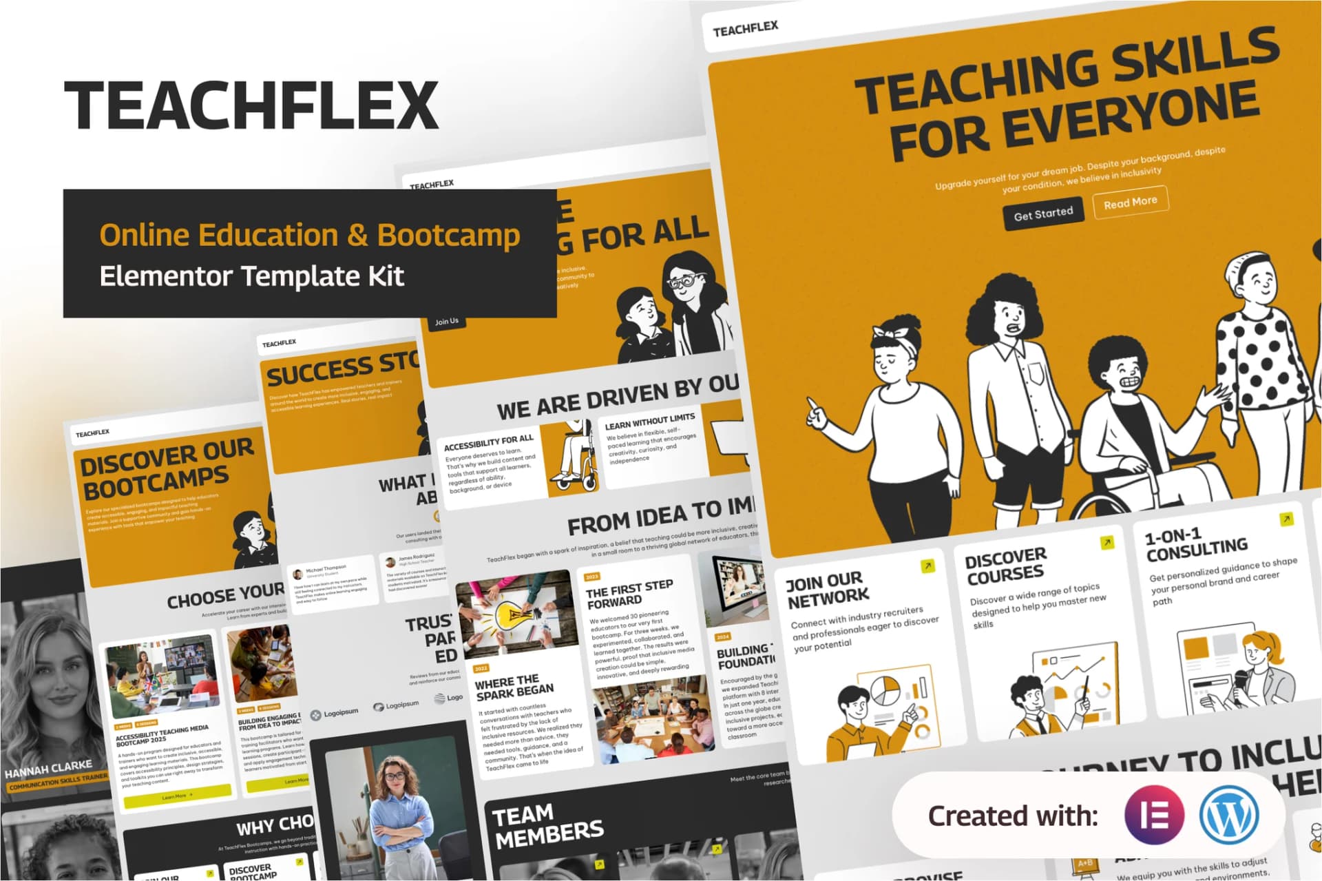 Teachflex - WordPress Plugin/Theme Screenshot of Teachflex interface